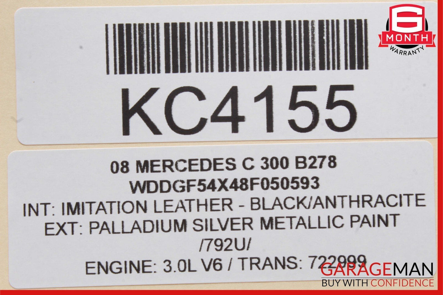 08-18 Mercedes W204 C300 C250 E400 Front Right Side Door Control Module OEM