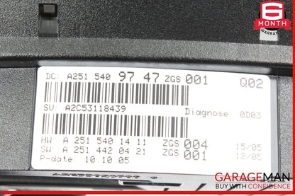 06-07 Mercedes W251 R500 4MATIC R350 Instrument Cluster Speedometer OEM