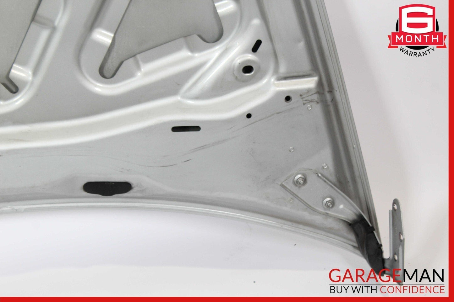 11-14 Porsche Cayenne 958 Front Hood Bonnet Panel Assembly Silver OEM