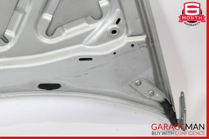 11-14 Porsche Cayenne 958 Front Hood Bonnet Panel Assembly Silver OEM
