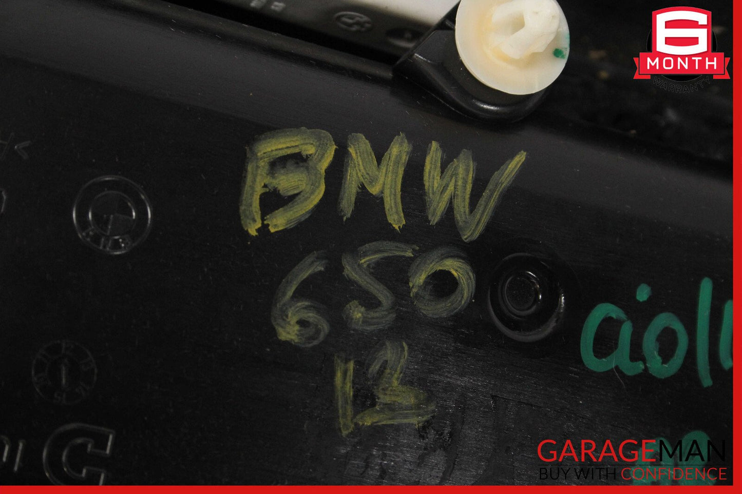 13-19 BMW 650i F06 Rear Right Side Passenger Side Interior Door Panel OEM