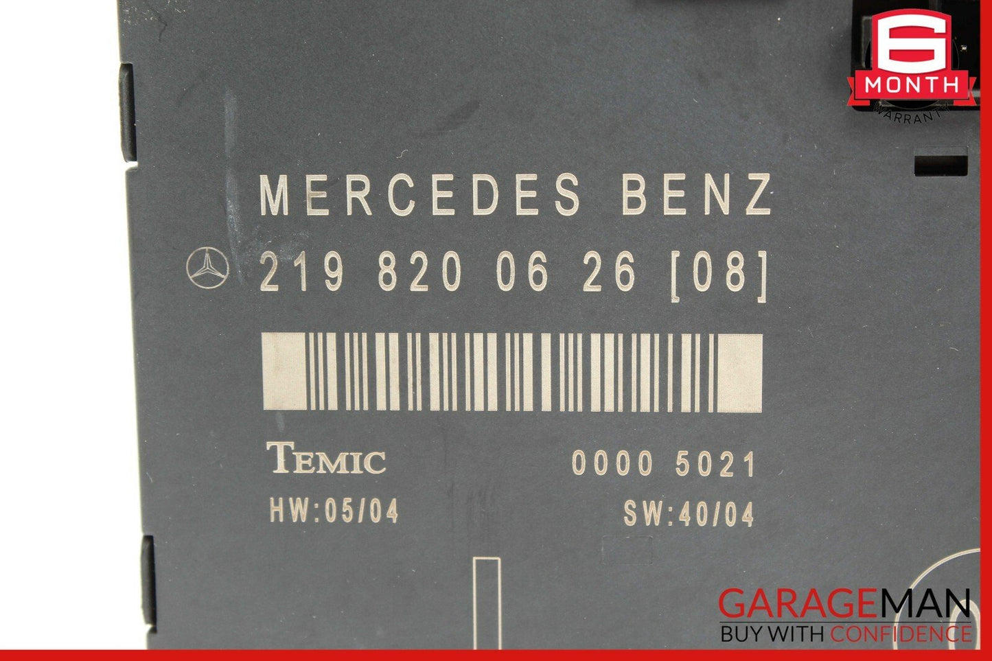 06-10 Mercedes W219 CLS500 AMG Front Left Driver Side Door Control Module OEM