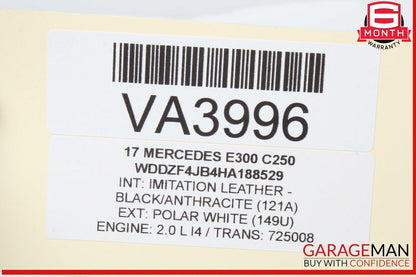 17-19 Mercedes W213 E300 E400 Front Left Side Door Control Module Unit OEM