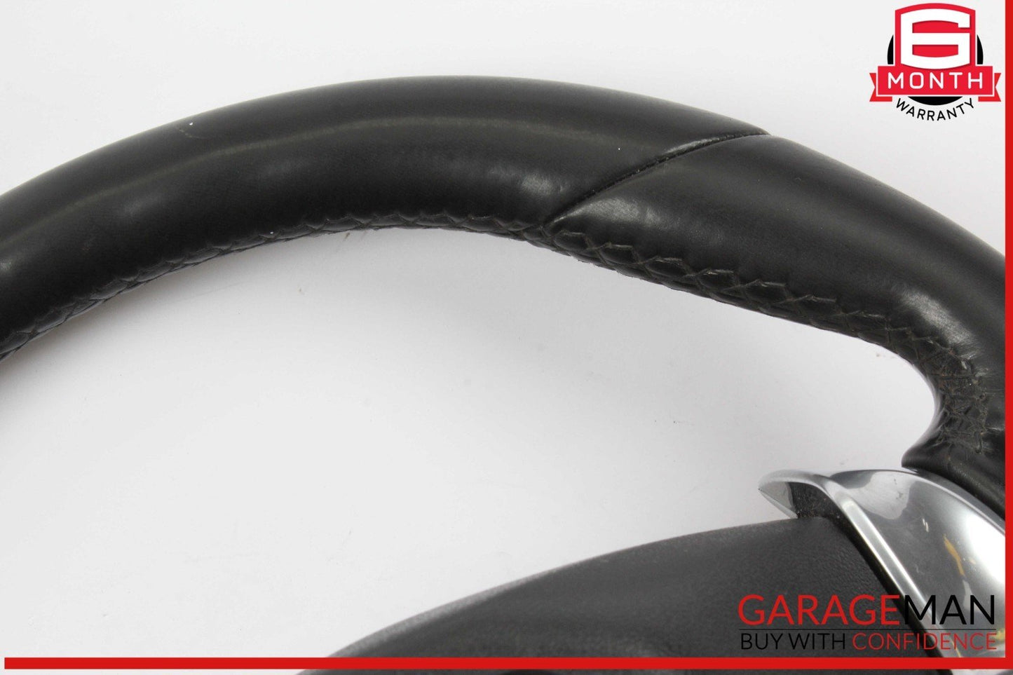 11-14 Porsche Cayenne 958 Steering Wheel w/ Paddle Shifters Black OEM