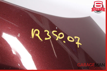 06-10 Mercedes W251 R350 Front Left Side Fender Wing Panel Cover Carneol Red