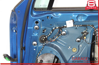 15-25 Porsche Macan 95B Front Right Passenger Side Door Shell Blue OEM