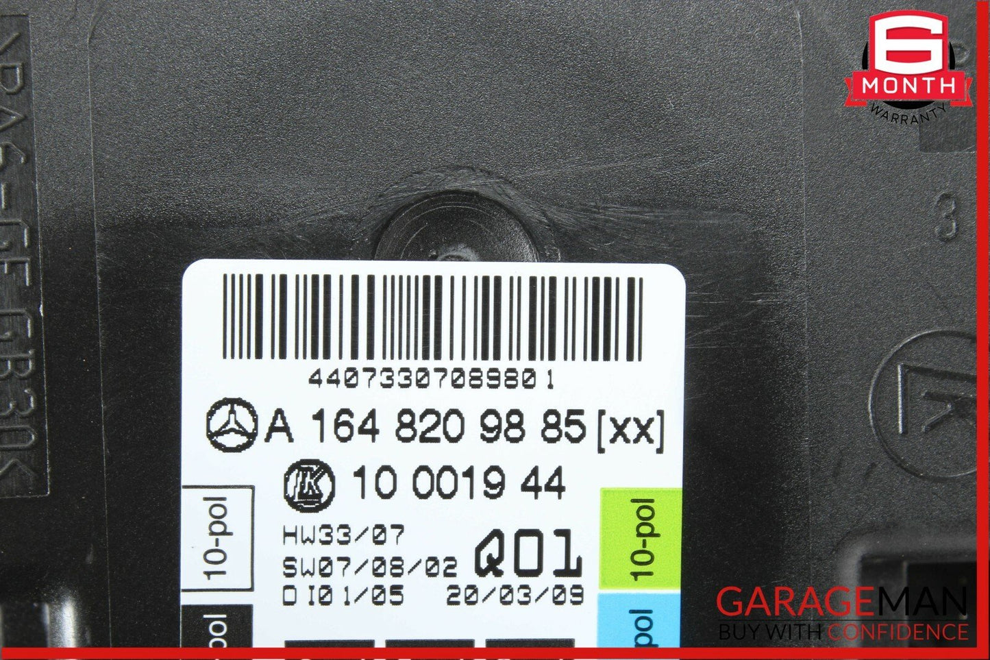 06-12 Mercedes GL450 R350 ML350 Front Right Side Door Control Module Unit