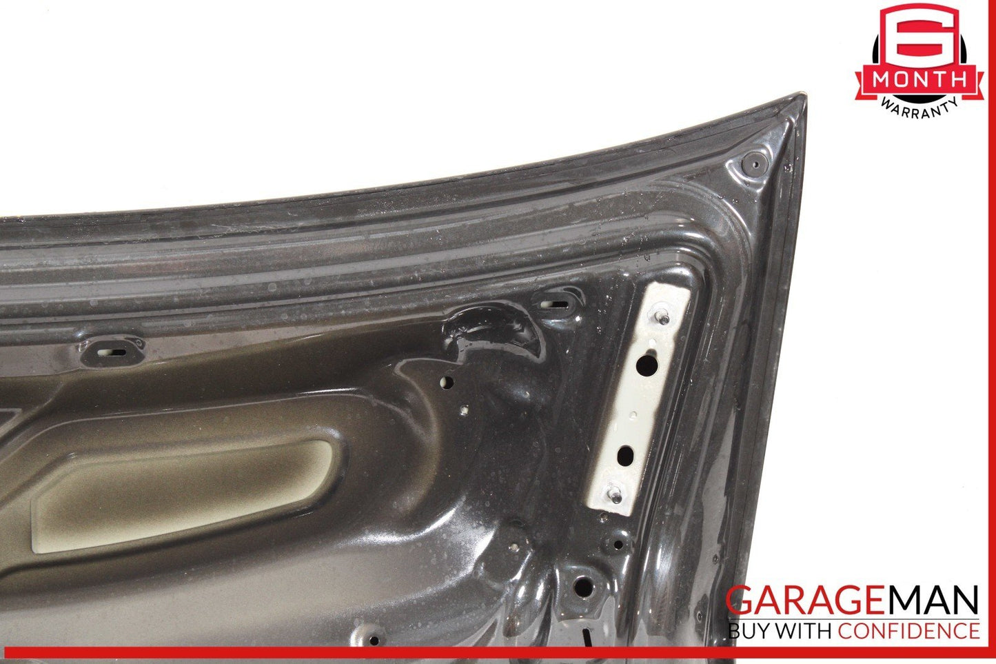 12-18 Audi A6 S6 Trunk Lid Panel Assembly Black OEM