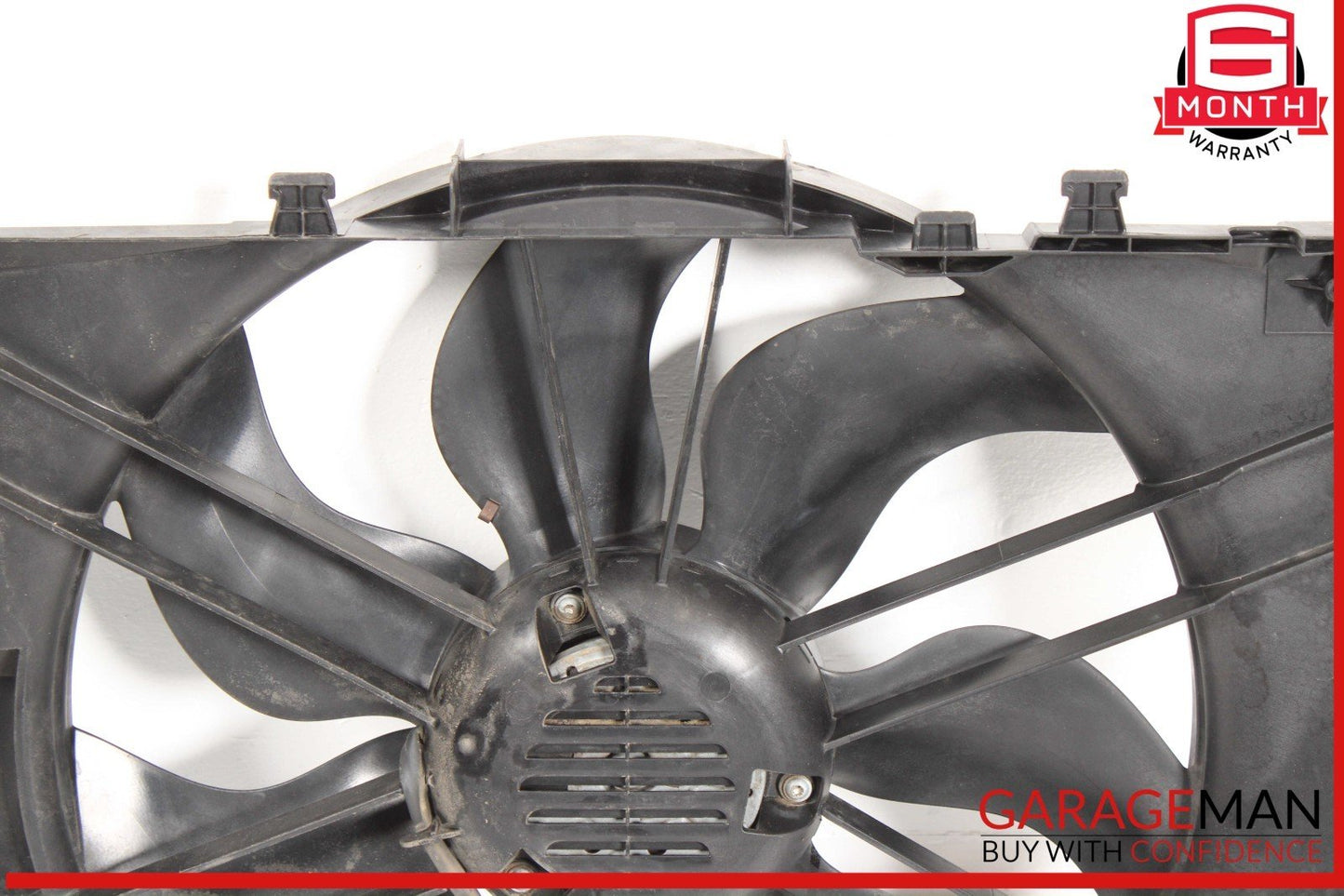 08-15 Mercedes X204 GLK350 Engine Cooling Radiator Fan Shroud Motor Assy OEM