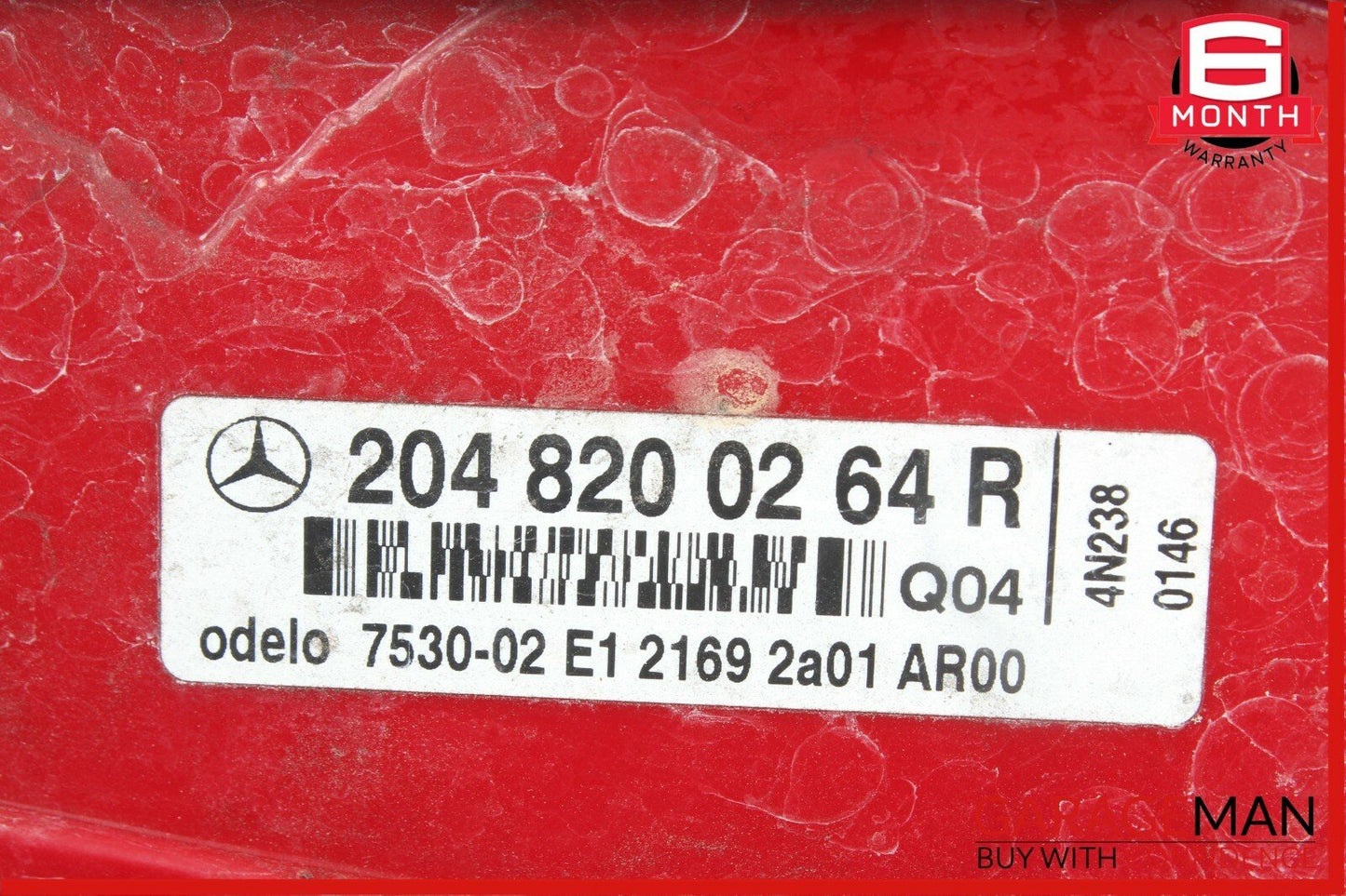 08-11 Mercedes W204 C300 C350 Rear Right Side Taillight Tail Light Lamp