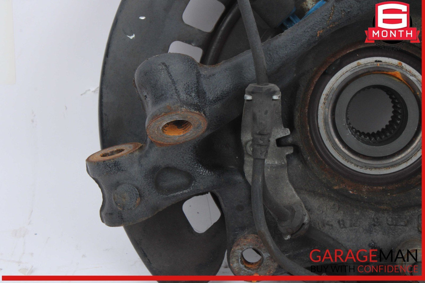 03-10 Porsche Cayenne S 955 957 Rear Right Spindle Knuckle Wheel Hub Bearing OEM