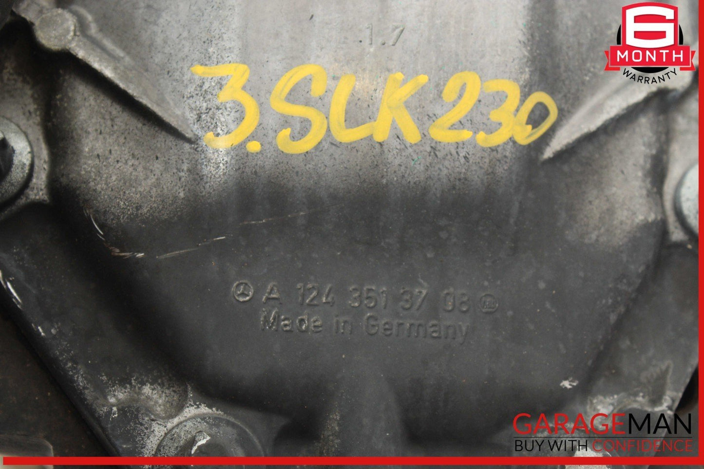 01-04 Mercedes R170 SLK230 Rear Diff Differential Axle Carrier OEM