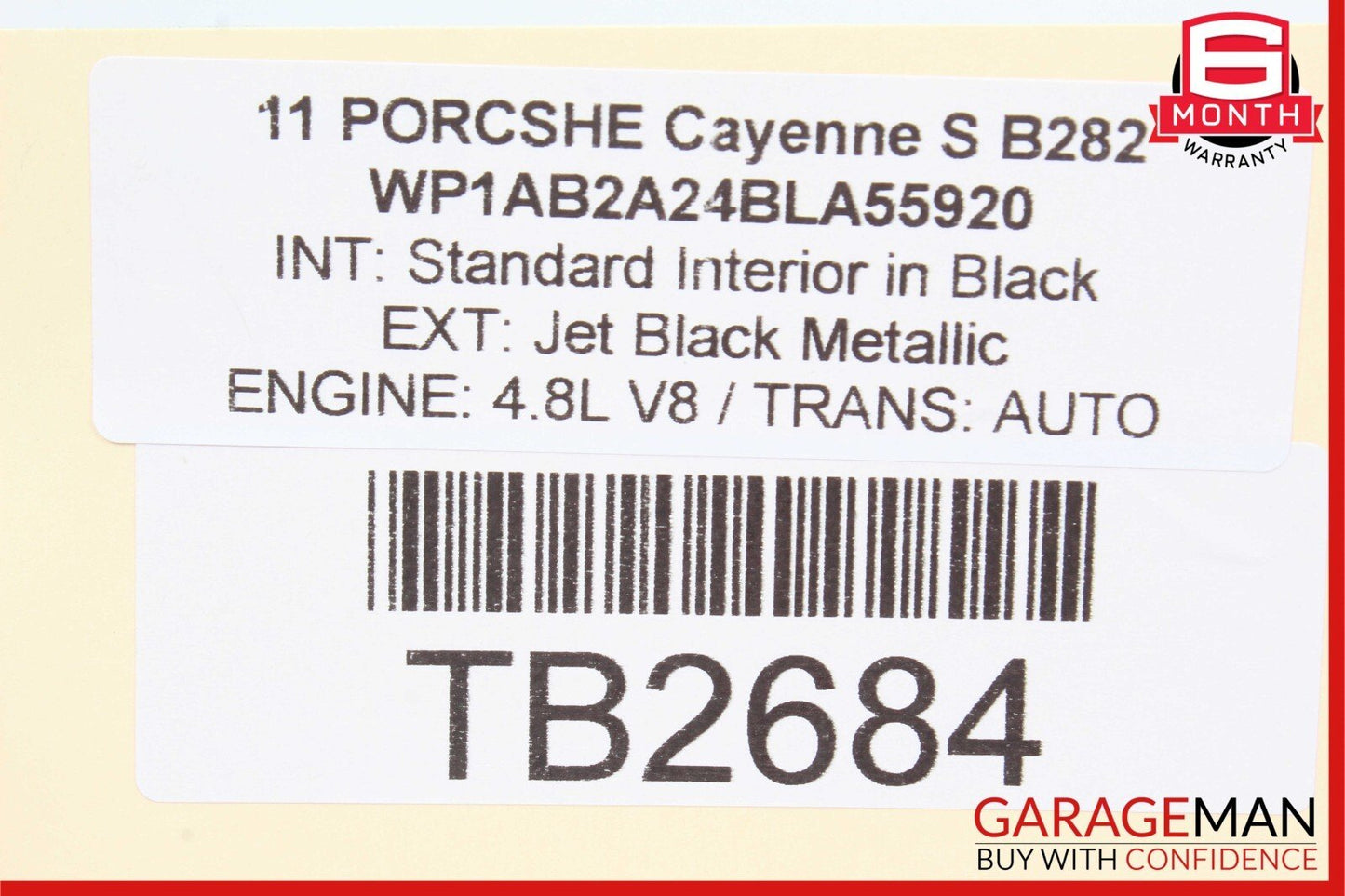 11-17 Porsche Cayenne 958 S Front Left Driver Side Door Lock Latch Actuator OEM