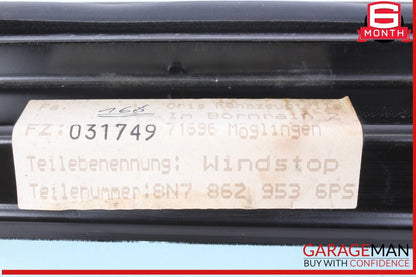 00-06 Audi TT Wind Deflector Rear Window Glass 43R000470 OEM