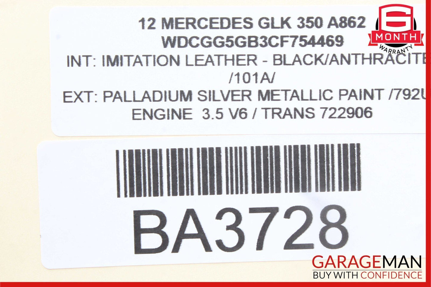 08-18 Mercedes GLK350 E350 C300 CLS550 Rear Left Side Door Control Module Unit