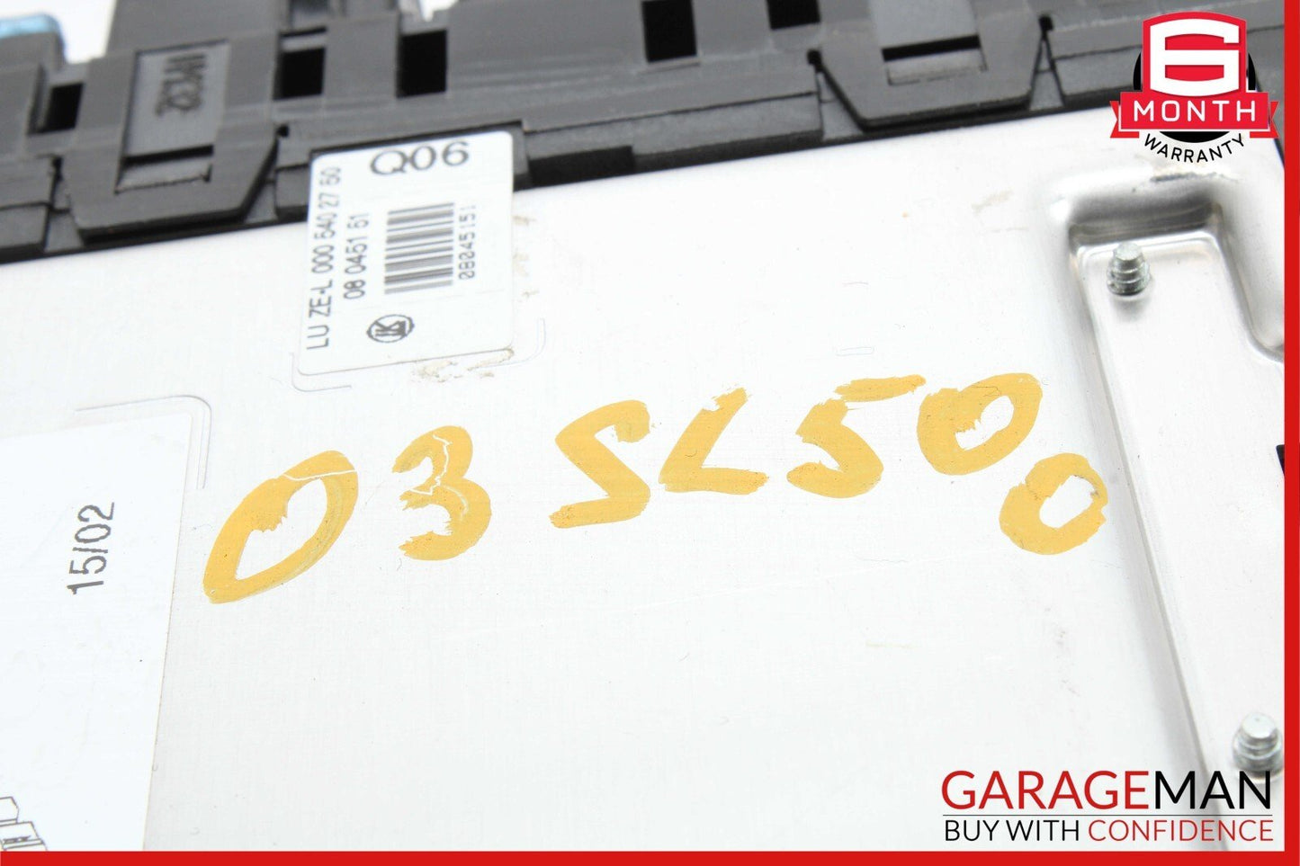 03-12 Mercedes R230 SL500 SL63 AMG Front Left SAM Fuse Box Control Module Assy