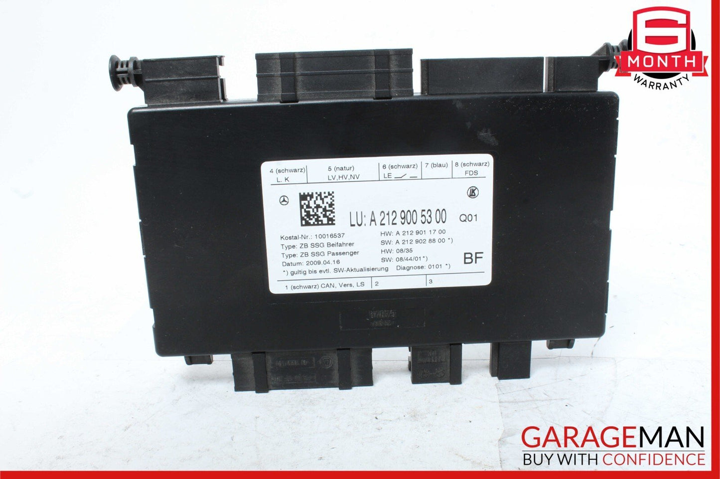 08-18 Mercedes W212 E550 SLK250 Front Left Driver Side Seat Control Module OEM