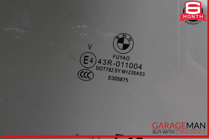 16-22 BMW X1 Rear Right Passenger Side Door Window Glass OEM