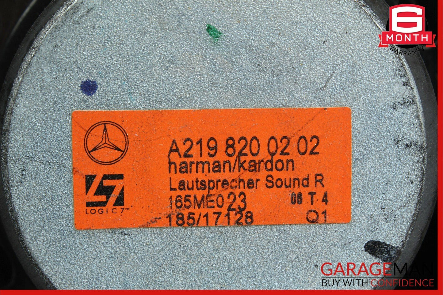 06-11 Mercedes W219 CLS500 Right & Left Side Door Sound Audio Speaker Speakers