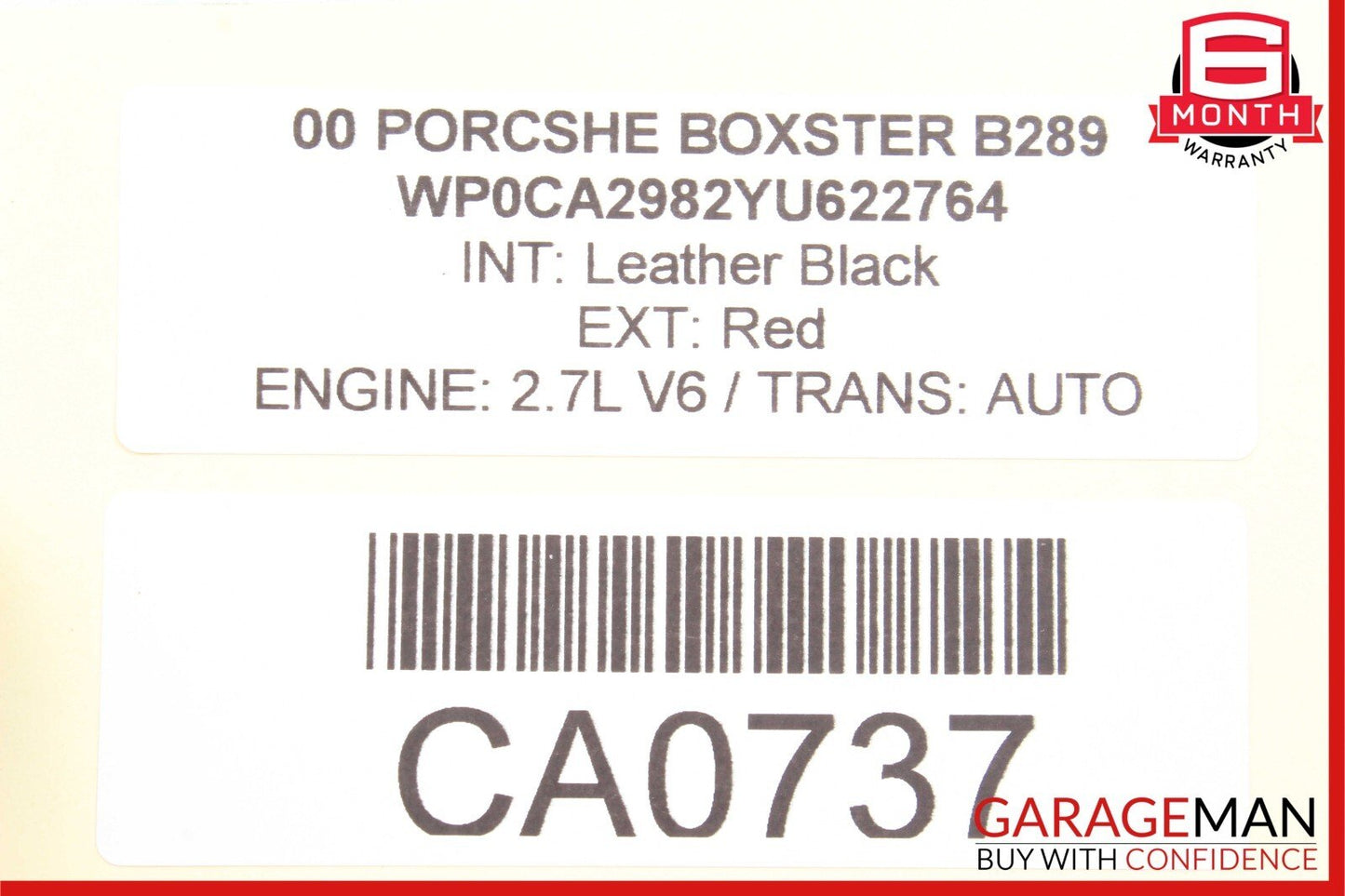 97-04 Porsche Boxster 986 Front Left Side Door Sound Audio Speaker Woofer Box
