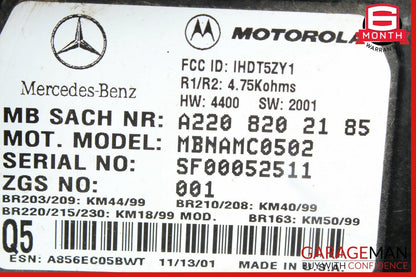 00-06 Mercedes CLK320 ML320 S500 Voice Phone Communication Control Module OEM