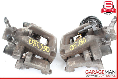 08-14 Mercedes W204 C350 Rear Right And Left Brake Caliper Calipers Set of 2 Pc
