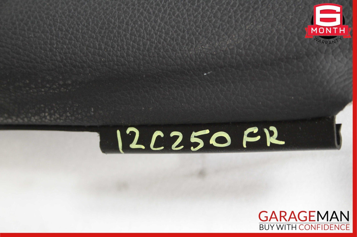 08-14 Mercedes W204 C250 C300 C350 Front Right Side Top Upper Seat Cushion Black