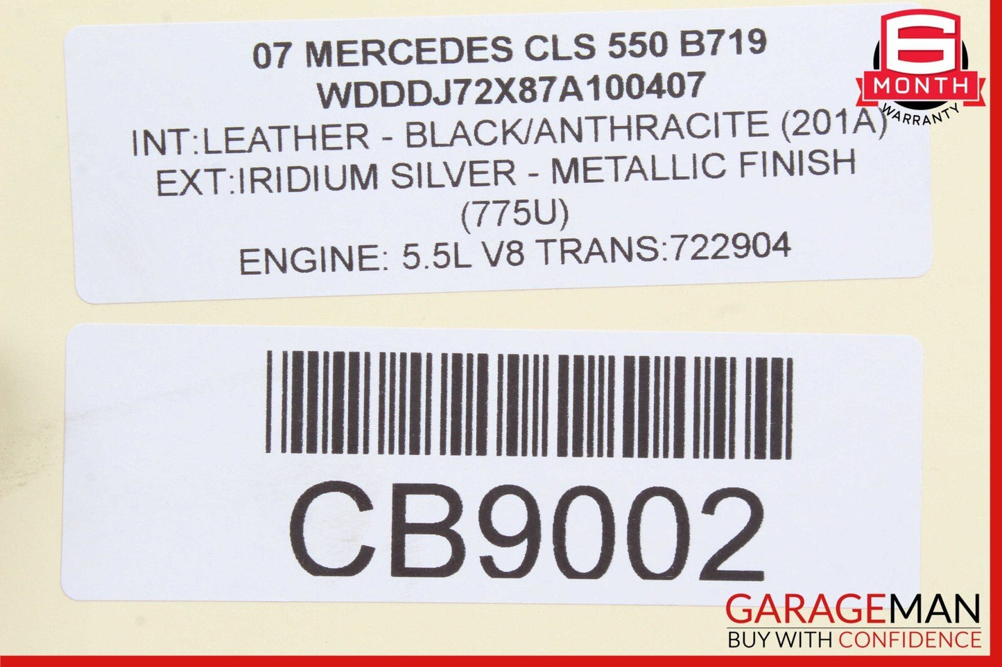 03-11 Mercedes W219 CLS550 E350 Rear Right Passenger Side Upper Control Arm OEM