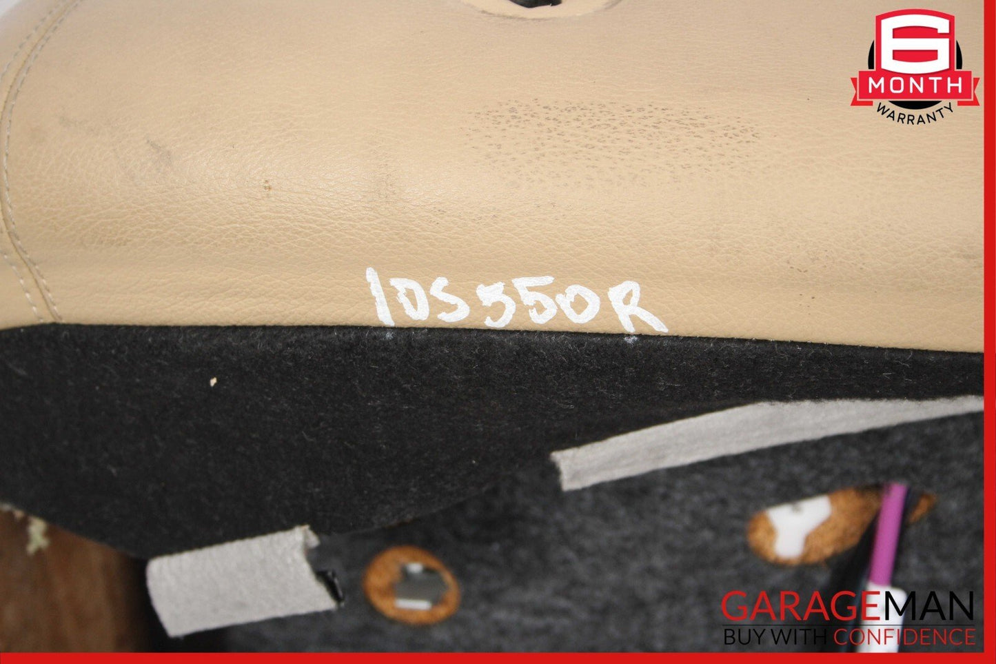 10-13 Mercedes W221 S400 S450 S550 Front Right Side Top Upper Seat Cushion Brown