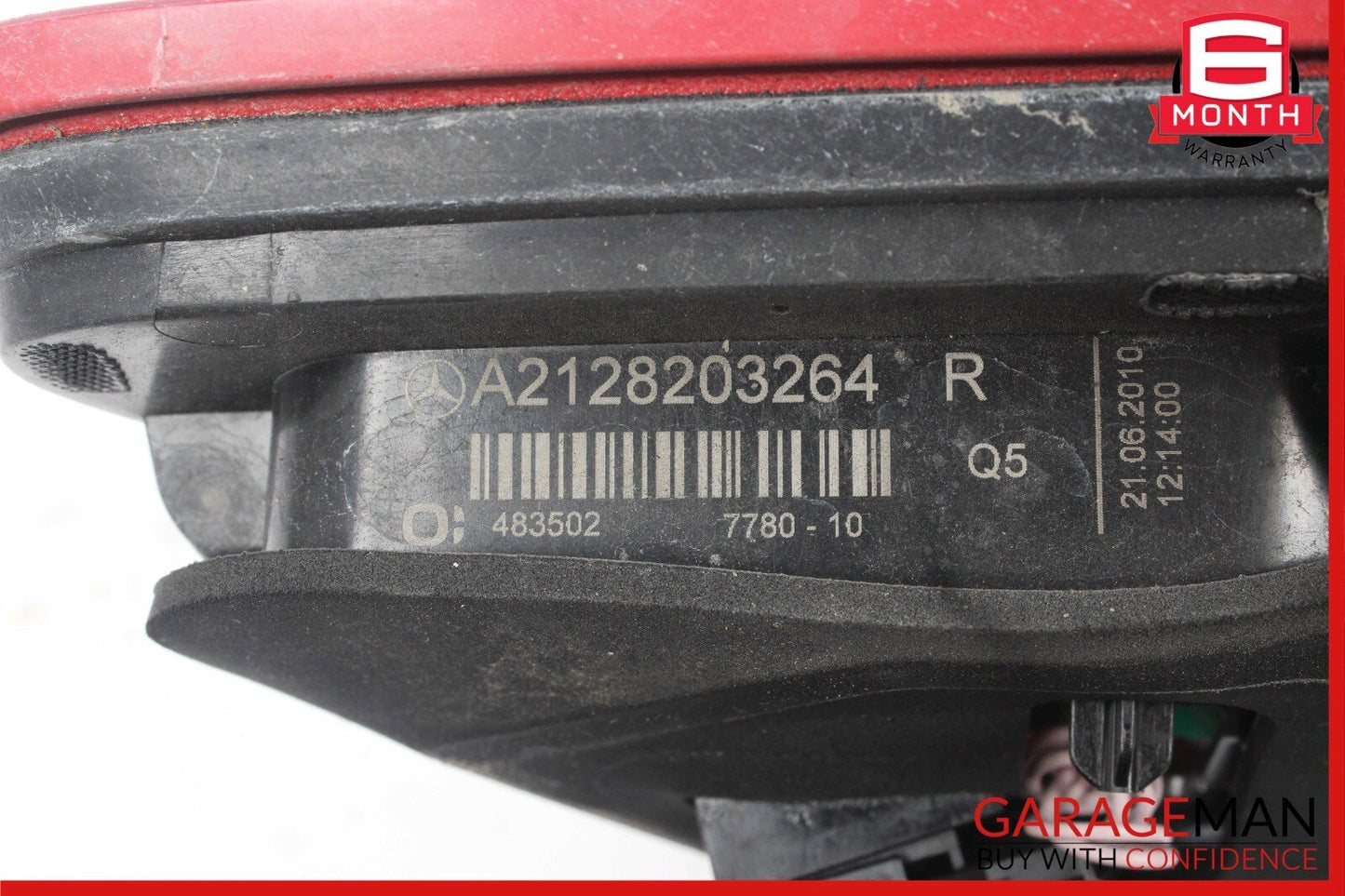 10-13 Mercedes W212 E350 E550 Sedan Rear Right Side Inner Tail Light Lamp OEM