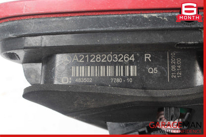 10-13 Mercedes W212 E350 E550 Sedan Rear Right Side Inner Tail Light Lamp OEM