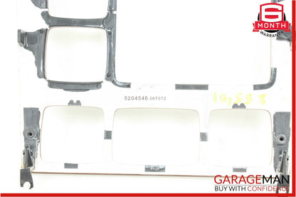 00-06 Mercedes W220 S600 S55 AMG Center Console Wood Trim OEM
