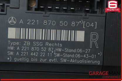 Seat Airscarf Control Module Unit