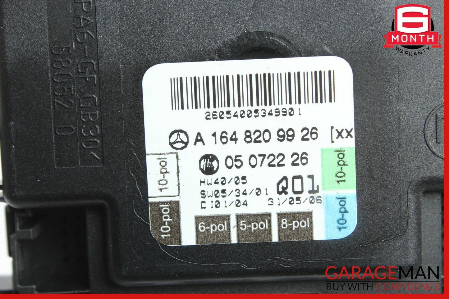 06-13 Mercedes W164 ML350 GL550 R350 Front Left Driver Door Control Module OEM