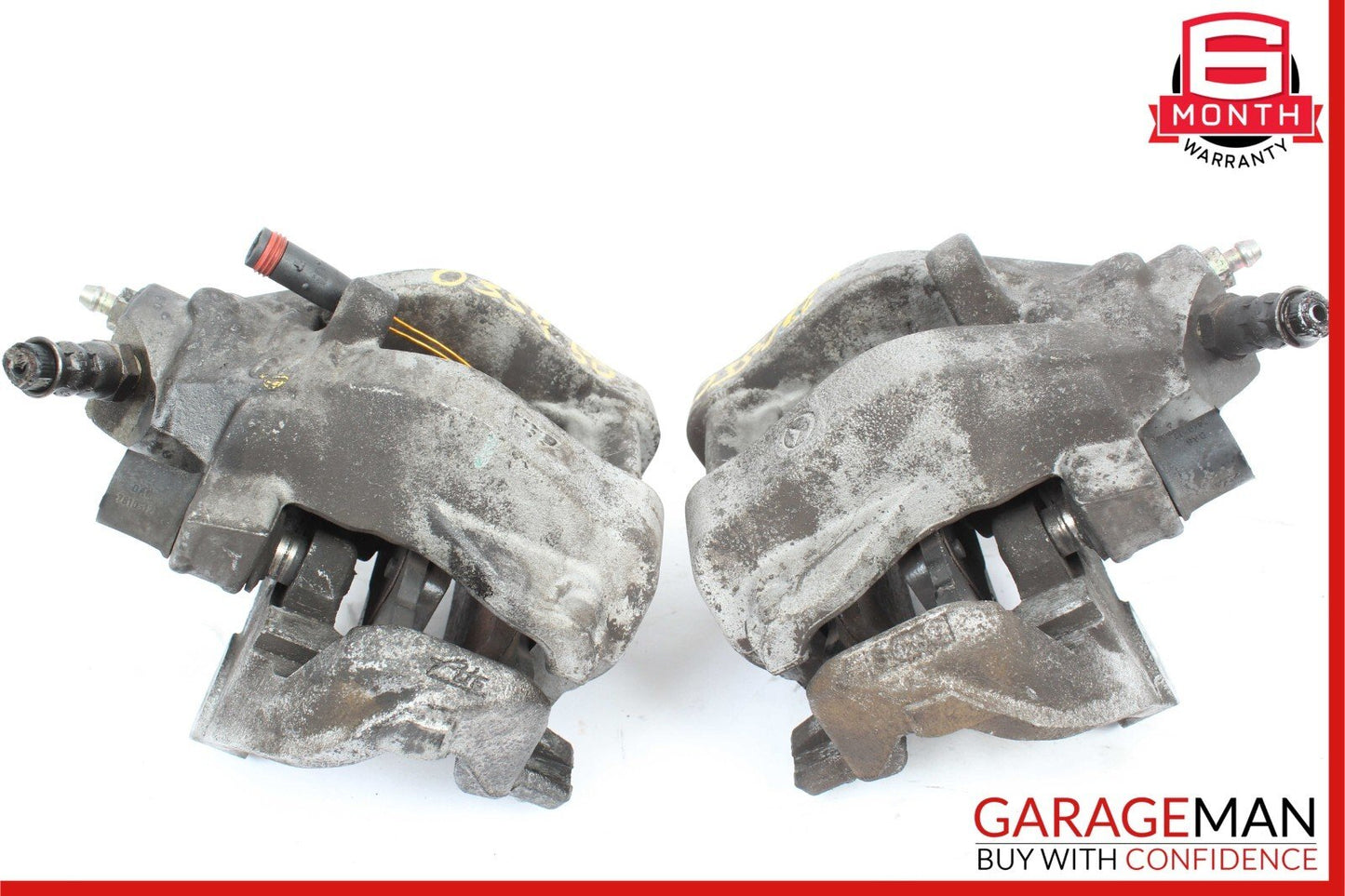 03-06 Mercedes W220 S430 Rear Left & Right Side Brembo Brake Calipers Set OEM