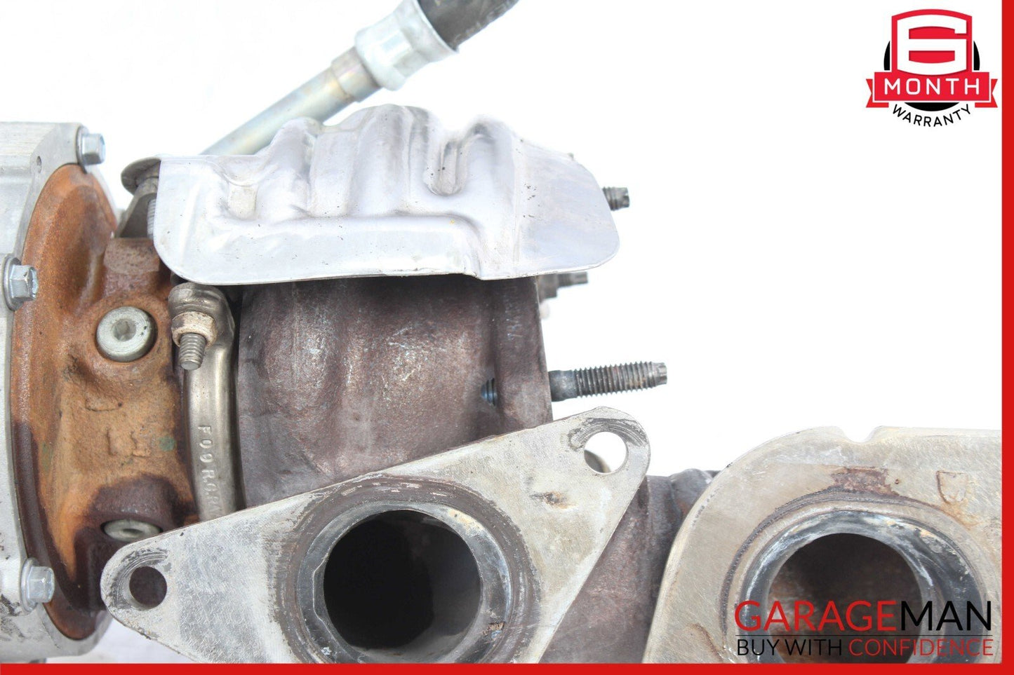 11-14 Mercedes S500 S550 4.7L V8 Left Side Turbocharger Turbo Charger Manifold