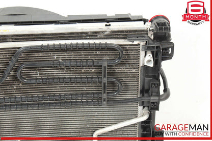 12-15 Mercedes W204 C250 Engine Motor Cooling Radiator A/C AC Condenser Assembly