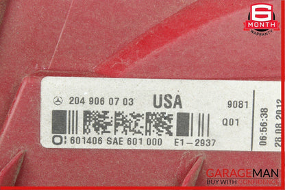 12-14 Mercedes W204 C250 Rear Right Passenger Side Taillight Tail Light Lamp