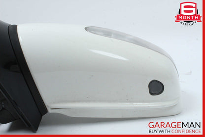 06-10 Mercedes W251 R350 R500 Front Left Side Mirror Door Rear View White OEM