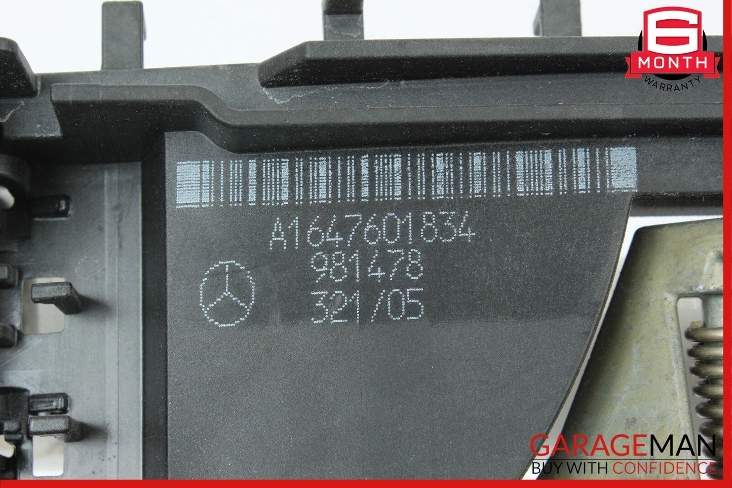 06-13 Mercedes W164 ML350 ML500 Front Right Exterior Door Handle Keyless Go OEM
