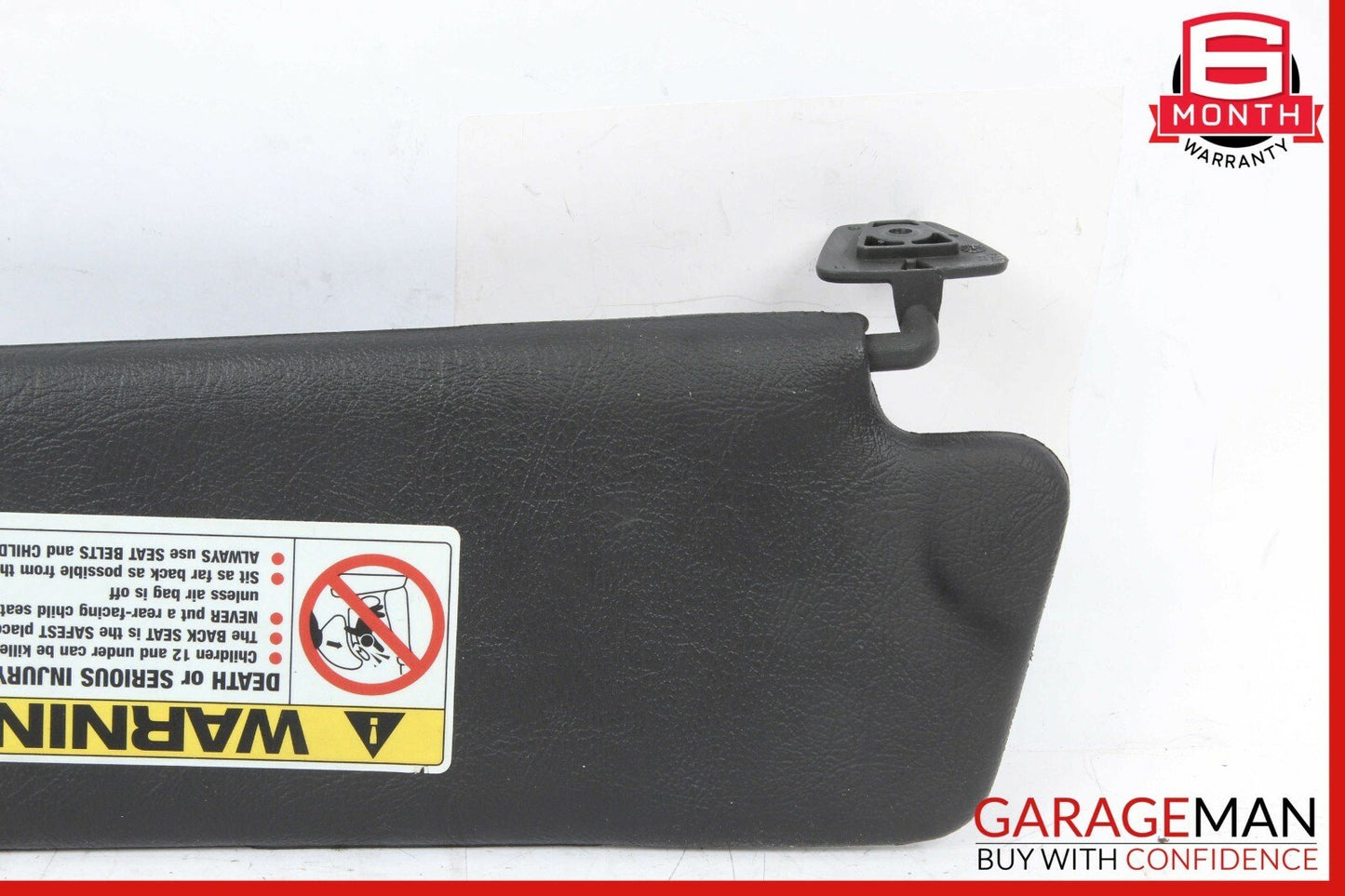97-04 Mercedes R170 SLK230 Front Right Side Sunvisor Sun Visor Sunshade Black