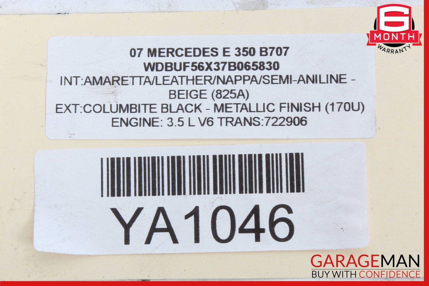 03-06 Mercede R230 SL500 SL55 AMG Front Left Hydraulic Shock Absorber Strut OEM