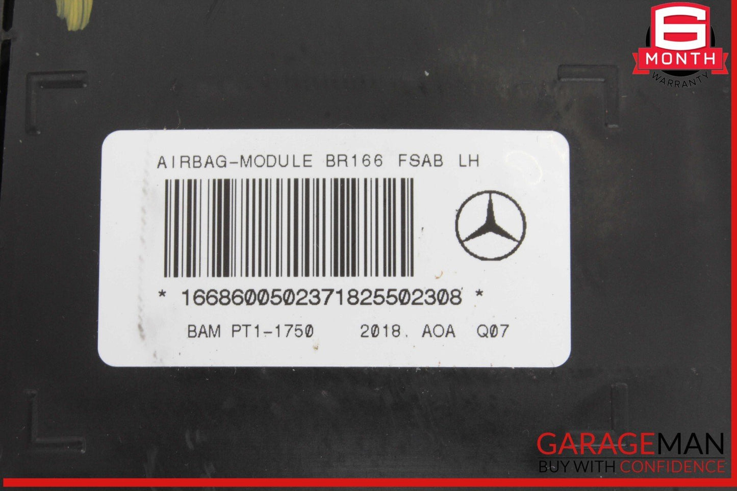 12-19 Mercedes W166 GLE400 GL450 Front Left Driver Side Seat Airbag SRS OEM
