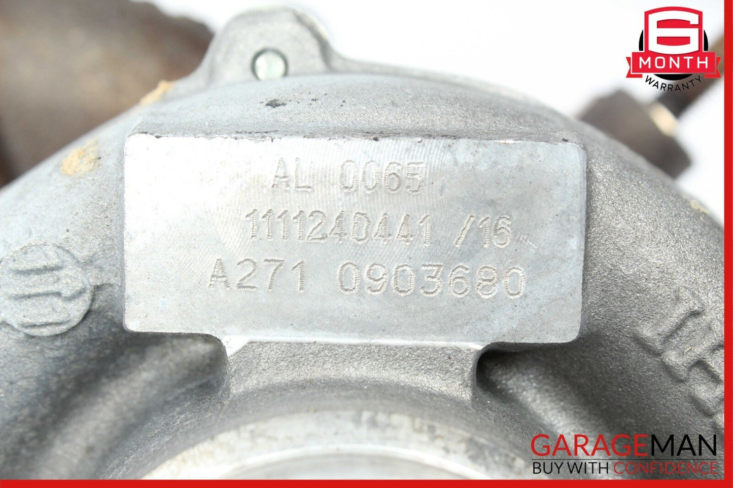 12-15 Mercedes C250 SLK250 1.8 M271 Turbo Turbocharger Manifold Assembly AL 0065
