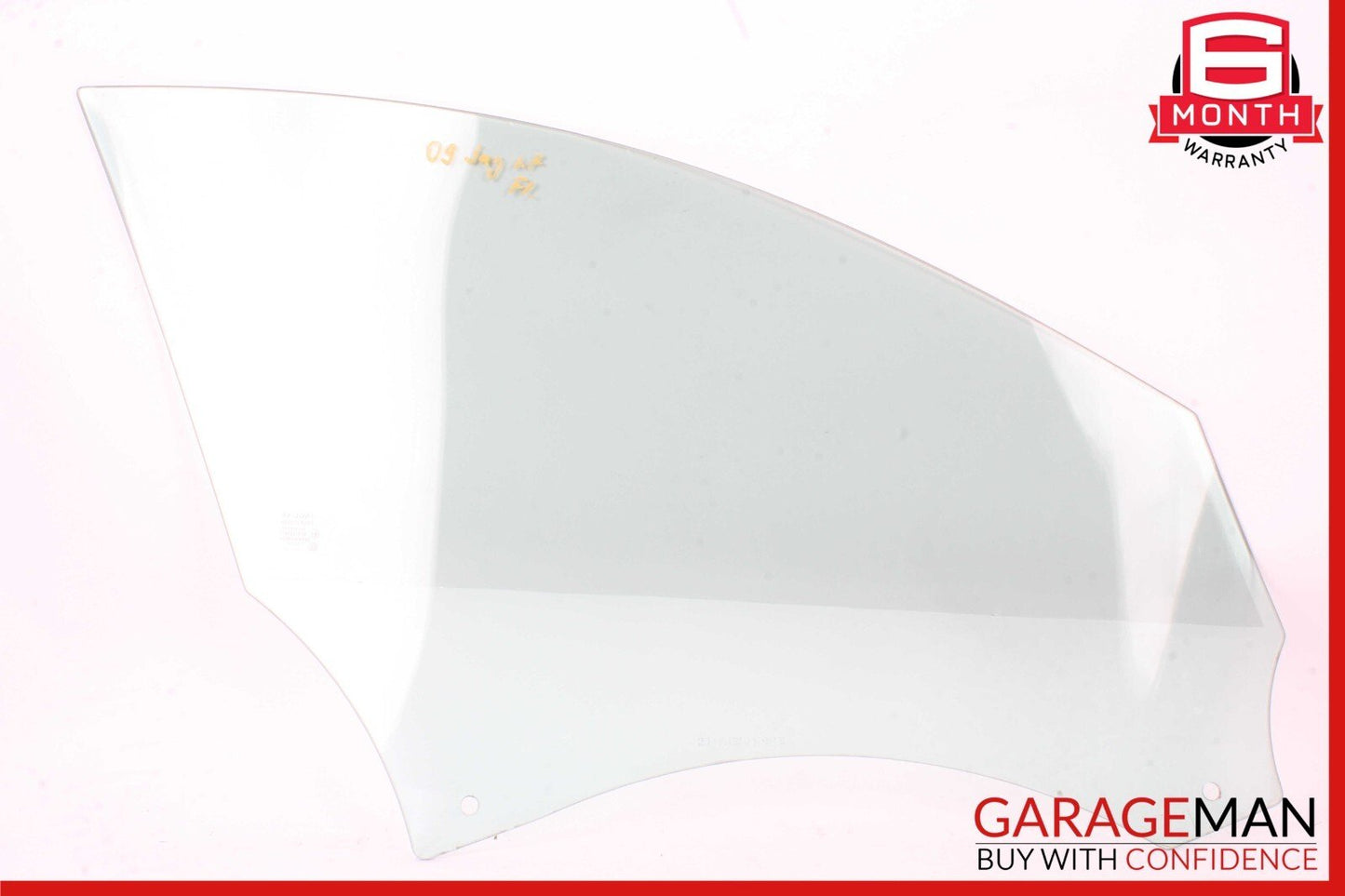 09-15 Jaguar XF Front Left Driver Side Door Window Glass OEM