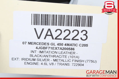 06-12 Mercedes X164 GL450 4MATIC ML63 AMG Dash AC A/C Air Vent Grill Center OEM