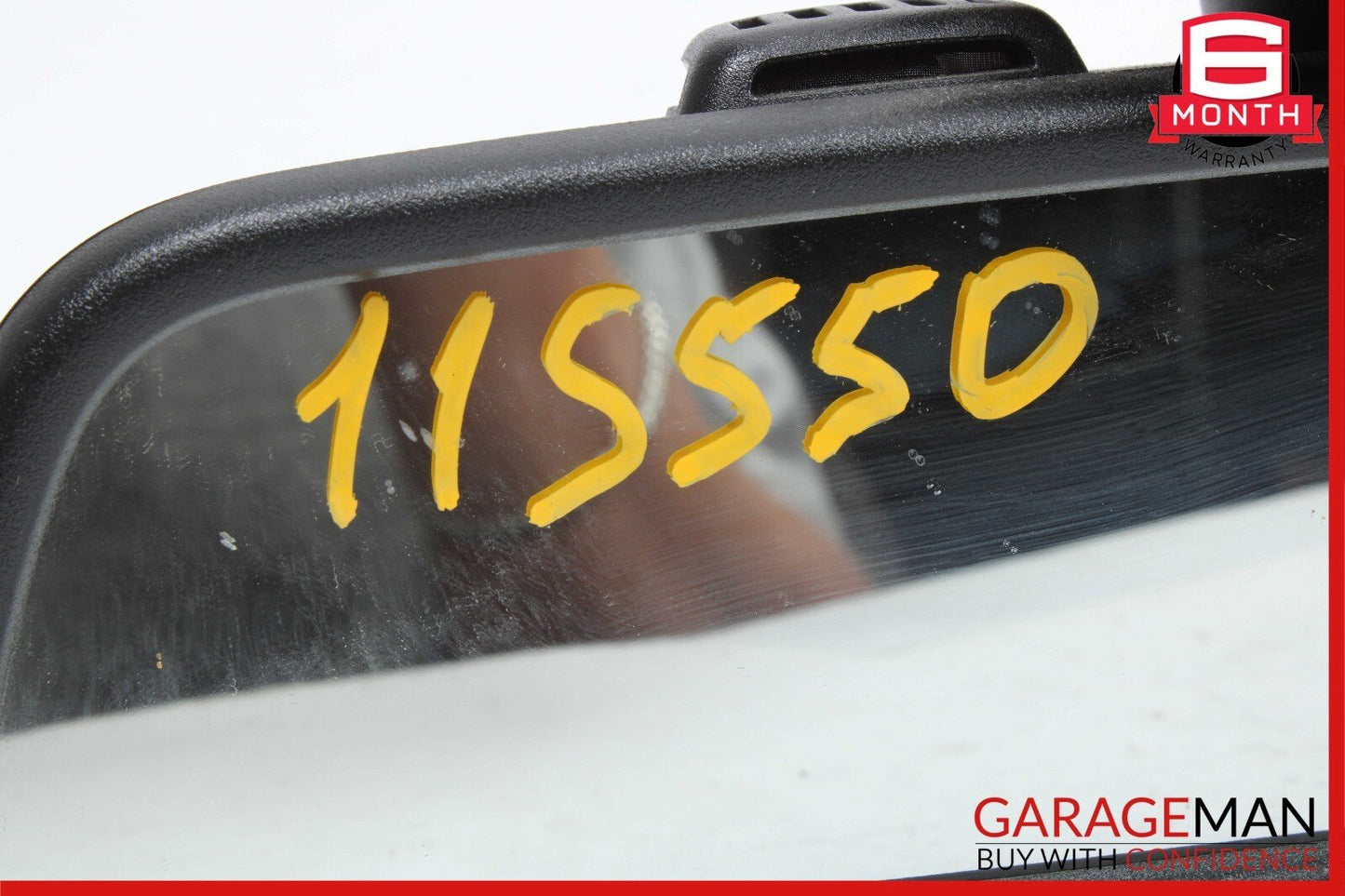 10-13 Mercedes W221 S550 S65 AMG Interior Top Upper Rear View Mirror Black OEM