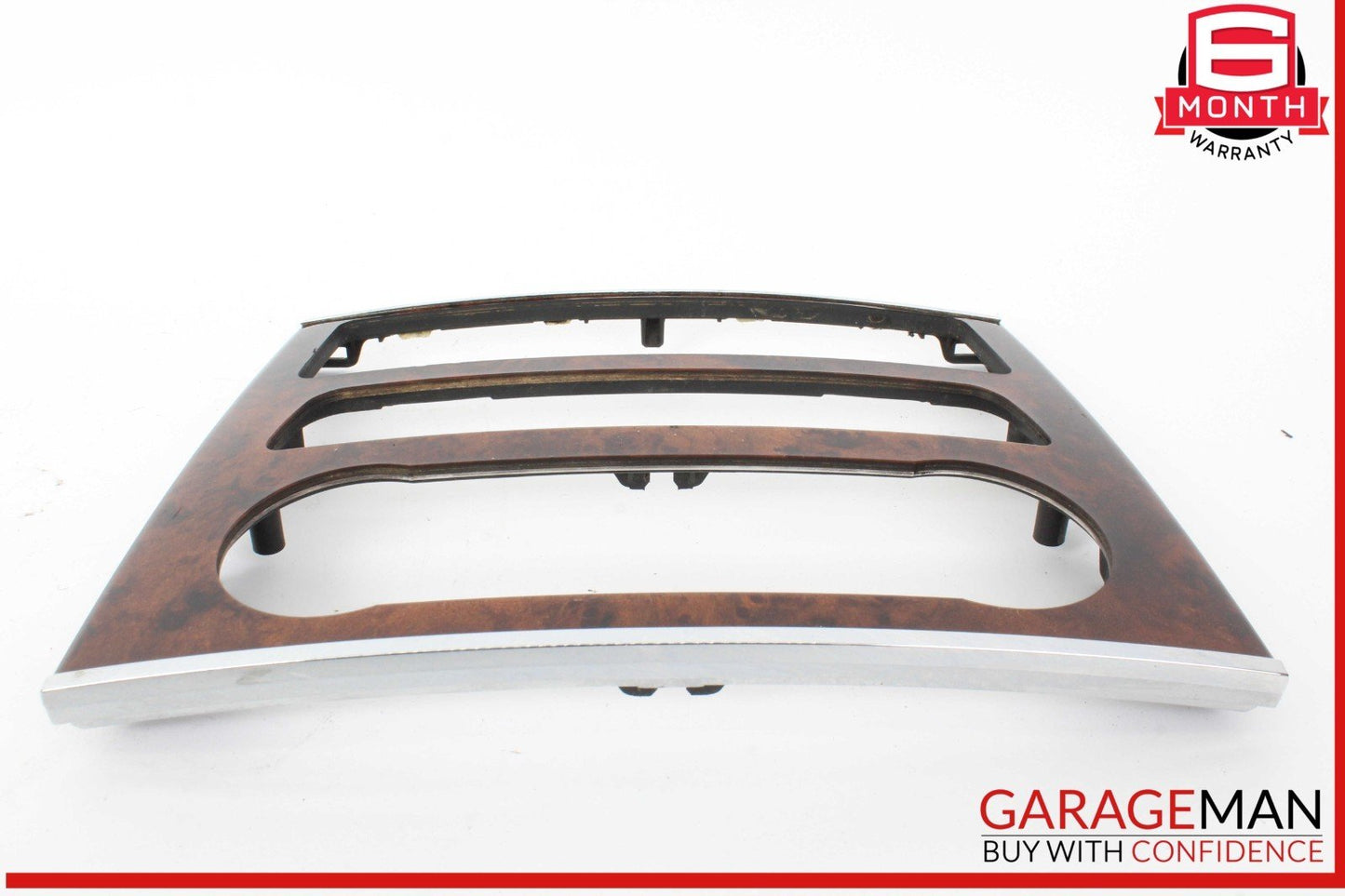 06-12 Mercedes X164 GL450 ML350 Center Console Control Trim Panel Wood Bezel