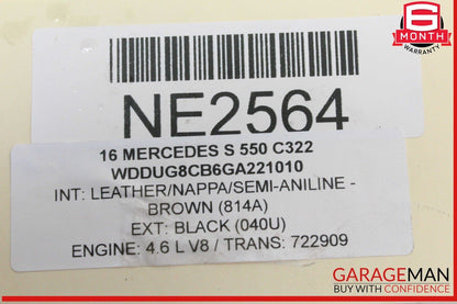 14-20 Mercedes W222 S550 Rear Left or Right Side Upper Rearward Control Arm OEM