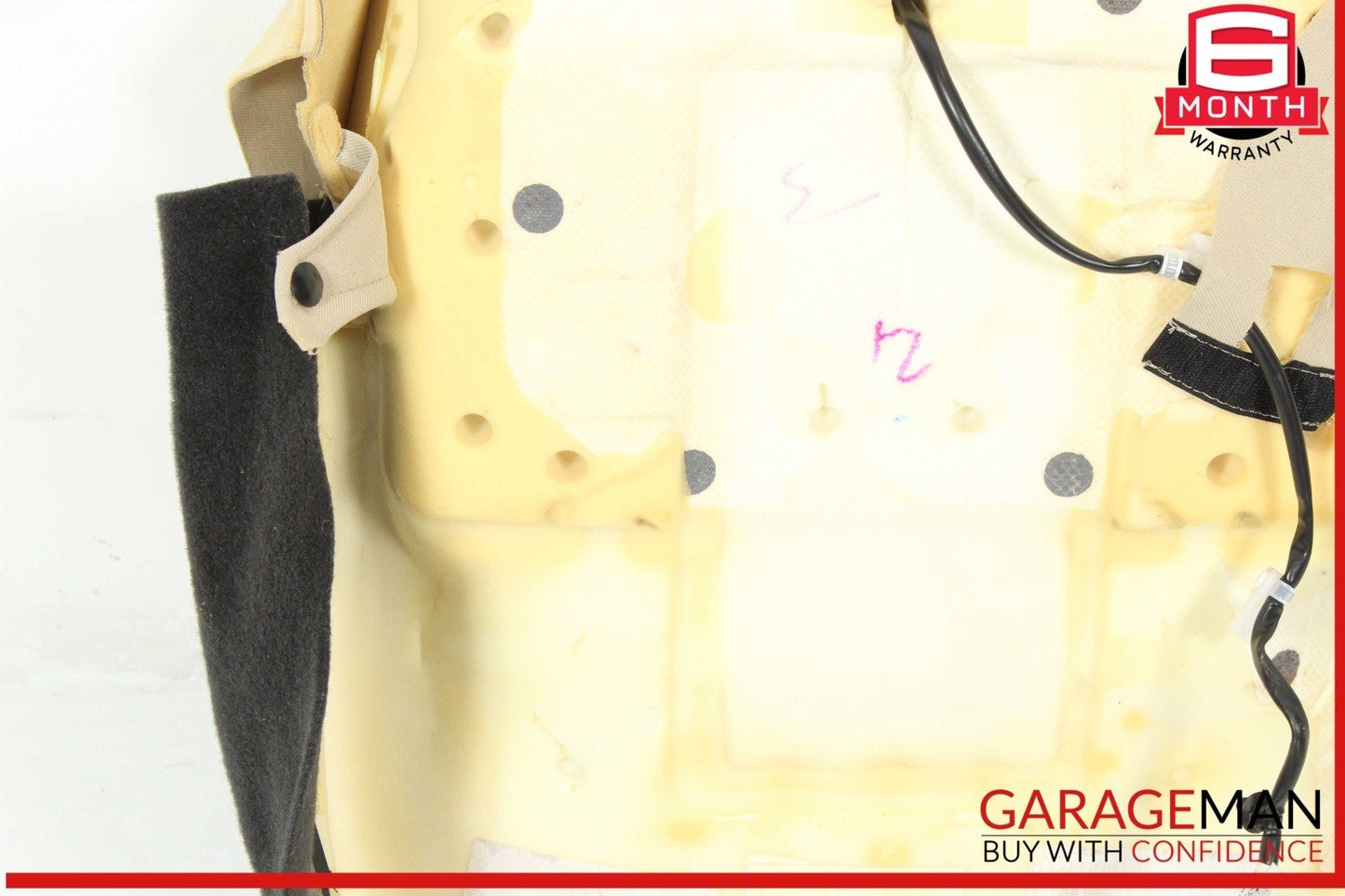 17-19 Cadillac XT5 Front Right Passenger Side Lower Cushion Cover Beige OEM